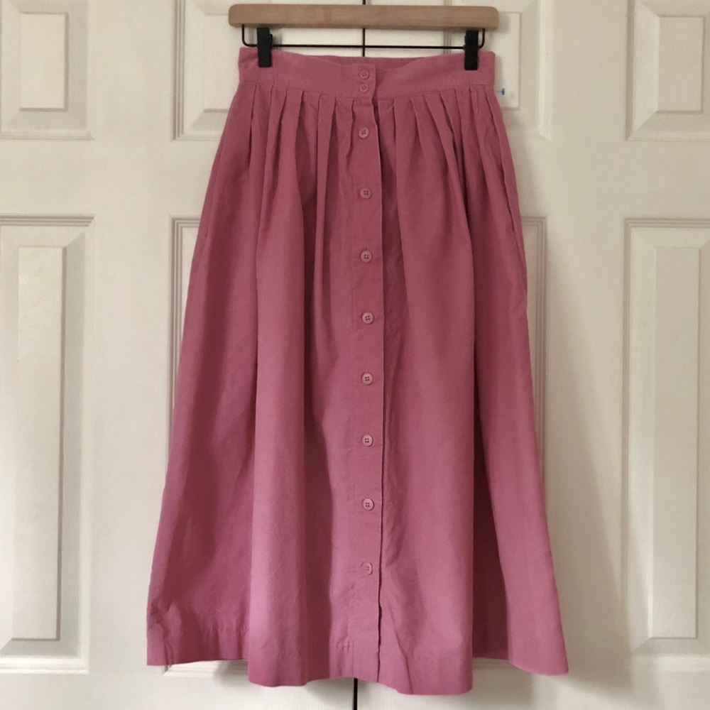 Desert rose vintage corduroy skirt 🎀